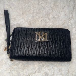 Badgley Mischka Long Wallet with Phone Pocket & Wristlet